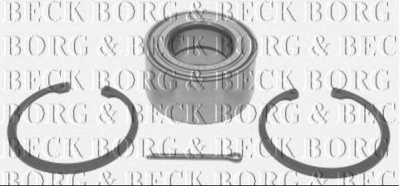 BORG & BECK bwk067 -  Комплект подшипника ступицы колеса